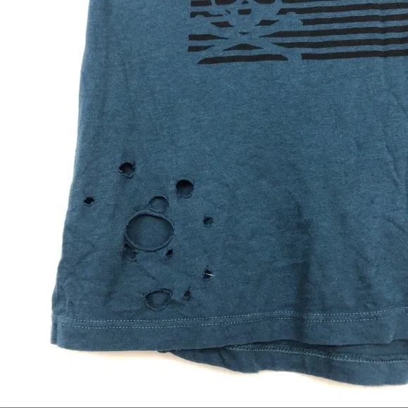 Soulcycle skull distressed muscle tank - Picture 6 of 8